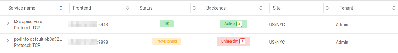 Sandbox pod provisioning