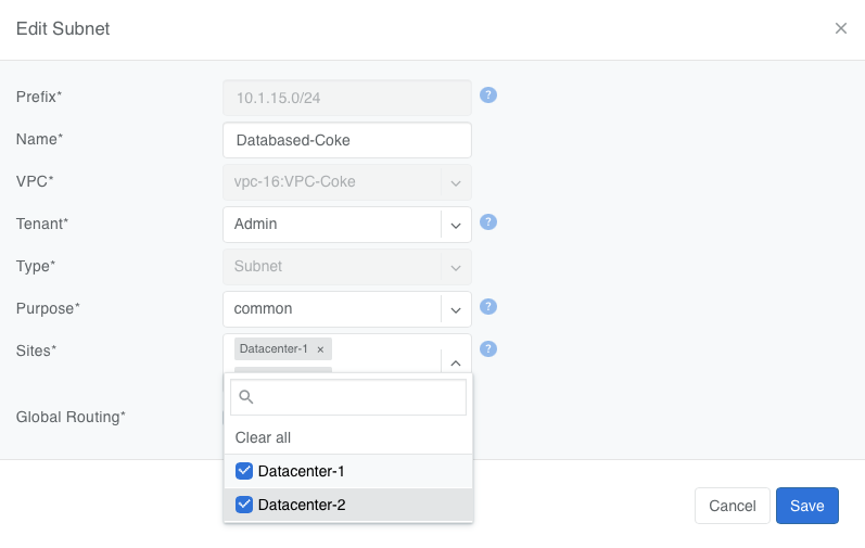 Multisite V-Net