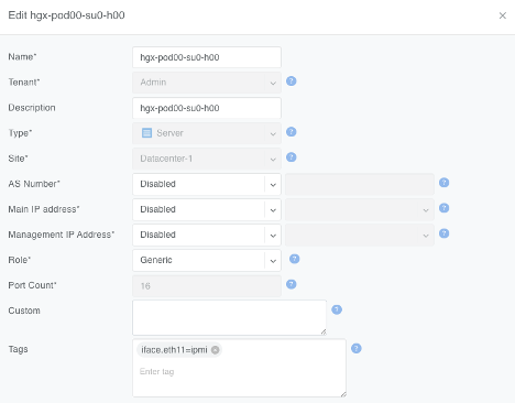 Label eth11 for IPMI
