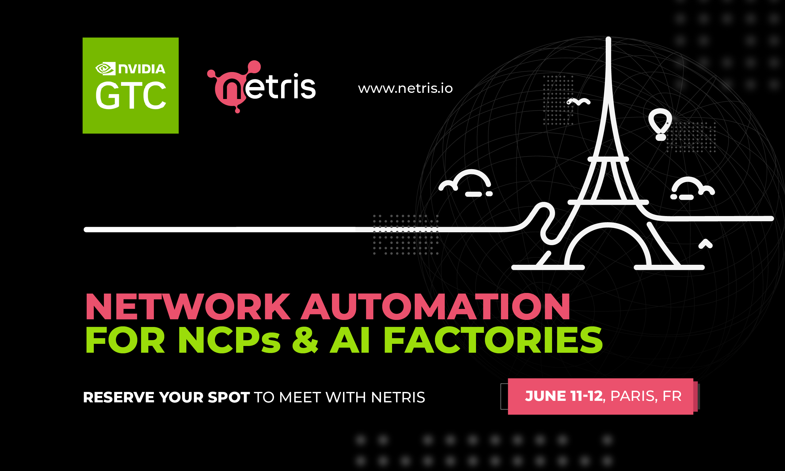 Netris at GTC Paris 2025. Network Automation.